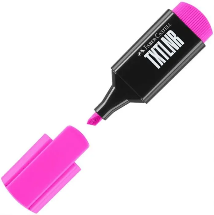 Zvýrazňovač Faber-Castell TXTLNR mini - růžový Nejprodávanější