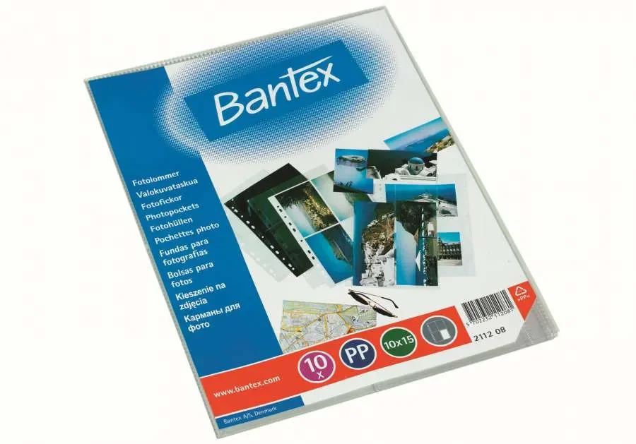 Euroobaly na fotografie 10 x 15 cm Bantex - A4, 100 mic, 10 ks Finální Výprodej