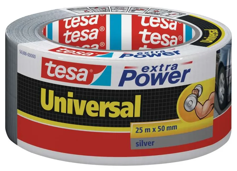 Lepicí páska Tesa Extra Power - stříbrná Originální