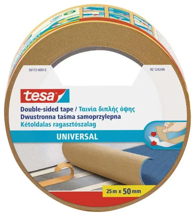 Lepicí páska Tesa - oboustranná, 50 mm x 25 m Dokud Zásoby Vydrží