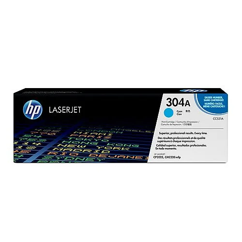 Toner HP pro CP2025, CC531A, azurová Nová Kolekce