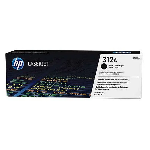 Toner HP No.312, CF380A, 2400 str, černá Speciální Cena