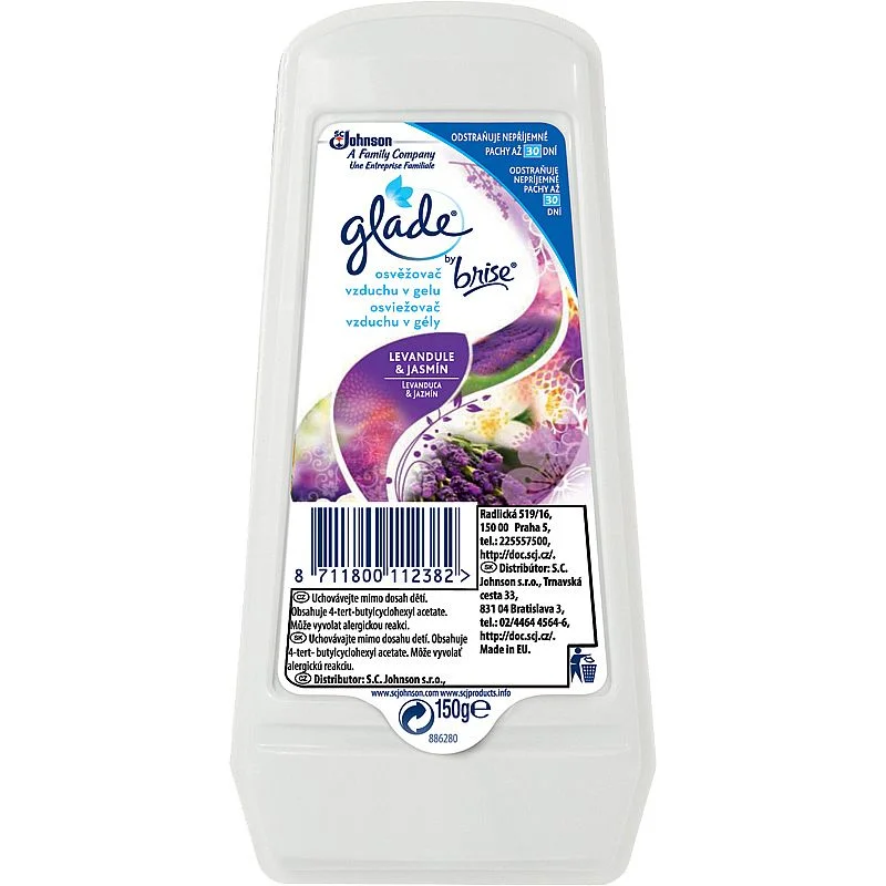 Osvěžovač vzduchu gelový Glade by Brise, Levandule, 150 g Nejprodávanější