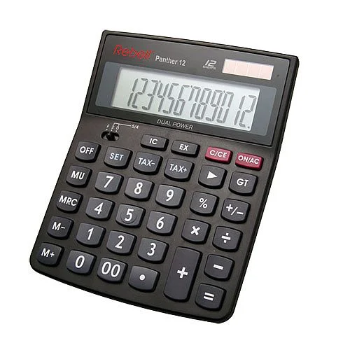 Bezpečná Platba Kalkulátor Rebell Panther 12, 12 míst