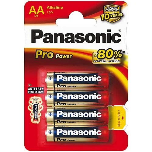 Baterie Panasonic Pro PowerAA, 4 ks Nejlepší Volba