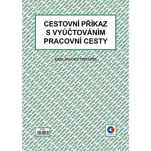 Baloušek - Cestovní příkaz s vyúčtováním, ET235, A4 Nakupujte Hned