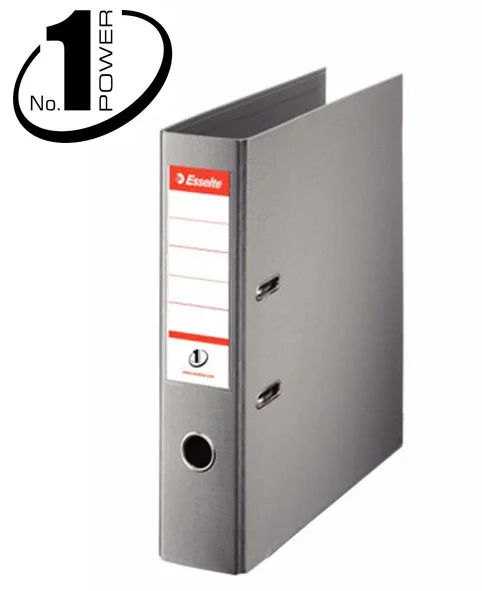 Pákový pořadač Esselte No.1 POWER A4 7,5 cm - šedá Ihned K Objednání
