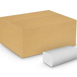 Z-Z ručníky Fold 2 vrstvé - bílé (140 ks) Nejlepší Volba