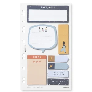 Filofax Lepicí bločky Together, 8 × 25 ks, osobní/A5 Výhodná Nabídka