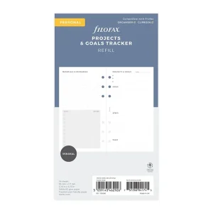 Nová Kolekce Filofax Nedatovaná náplň pro diář/Clipbook osobní - plánování projektů