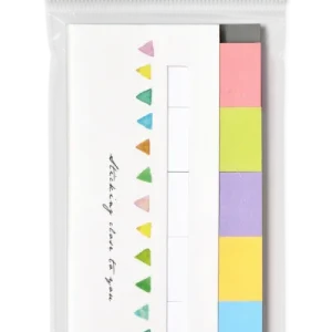 Vrácení Zdarma Papírové samolepicí záložky Stick'n 45 × 15 mm, 6 × 30 lístků, pudrové barvy