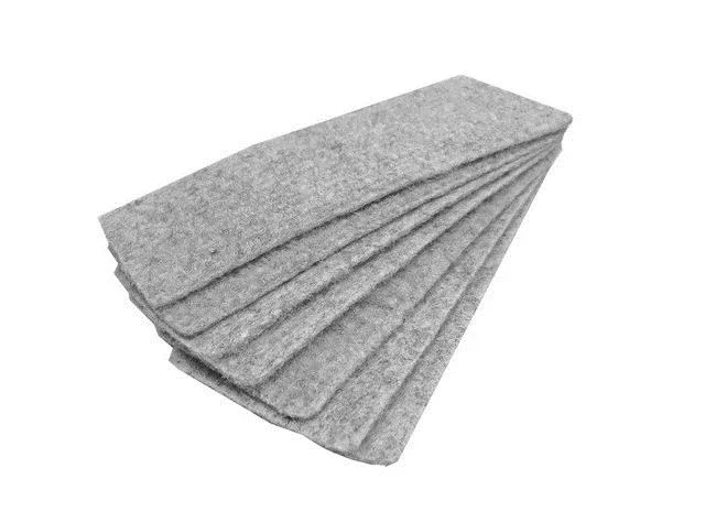 Náhradní filc pro magnetickou stěrku 153 × 55 mm - balení 12 ks Cenově Výhodný