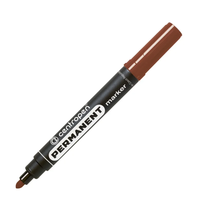 Must-Have Centropen Popisovač 8566 Permanentní - hnědý