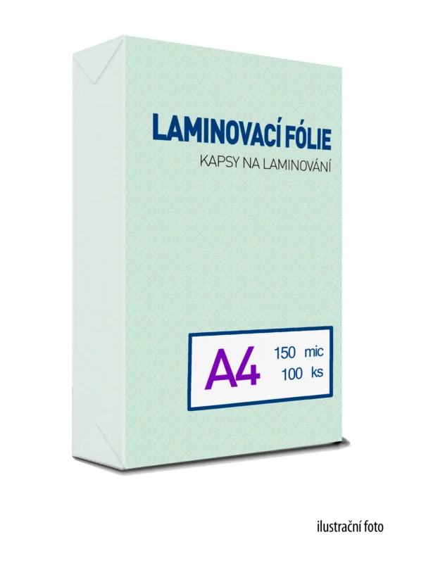 Laminovací fólie - kapsy A4, 150 mic (100 ks) Vrácení Zdarma