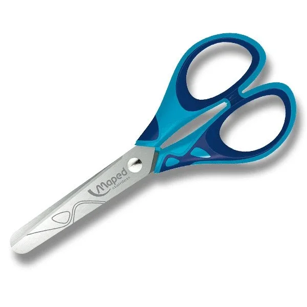 Školní nůžky MAPED Essentials Soft 13 cm - mix barev Rychlé Dodání