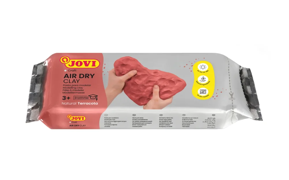 Modelovací hmota JOVI samotvrdnoucí 500 g - terakota Nejlepší Volba