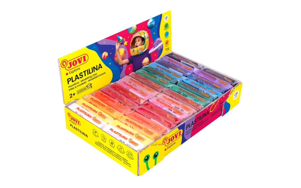 Plastelína Jovi - 30 × 50 g, 15 barev Odeslání Ihned