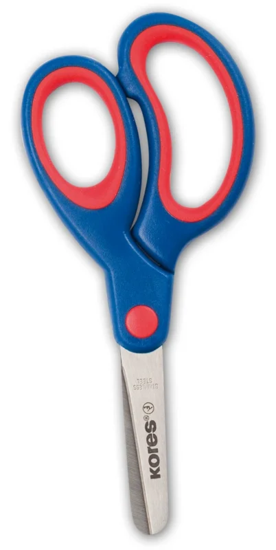 Kores Dětské nůžky Soft ergonomické - 13 cm Poslední Šance