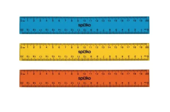 Pravítko Spoko 20 cm - mix barev Originální