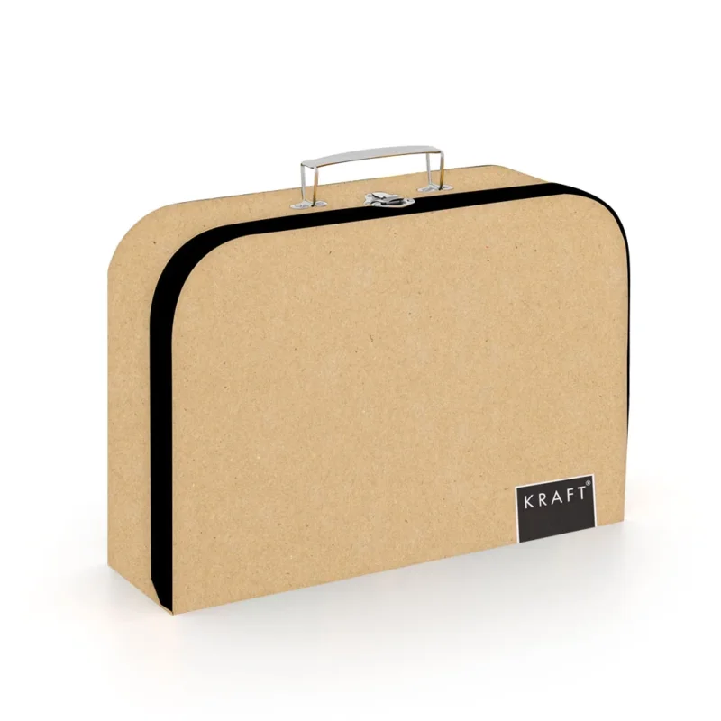 Dětský kufřík lamino 34 cm - KRAFT nature Akční Nabídka