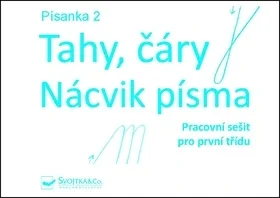 Písanka 2 Tahy, čáry Nácvik písma Časově Omezené