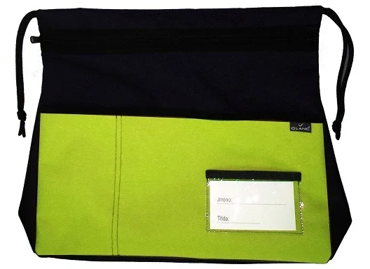 Kapsář na lavici GLANC - žlutozelený Nízká Cena