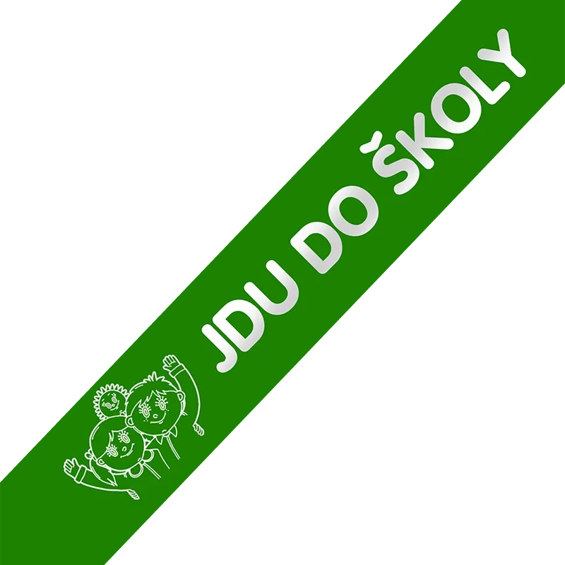 Šerpa - Jdu do školy - zelená Cenově Výhodný