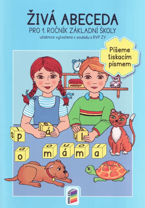 Živá abeceda pro 1. ročník ZŠ - Píšeme tiskacím písmem Akční Cena