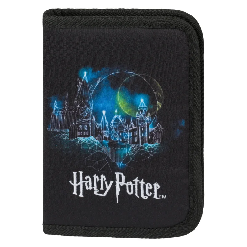 Akční Cena BAAGL Školní penál jednopatrový Harry Potter Bradavice Lumos GRS