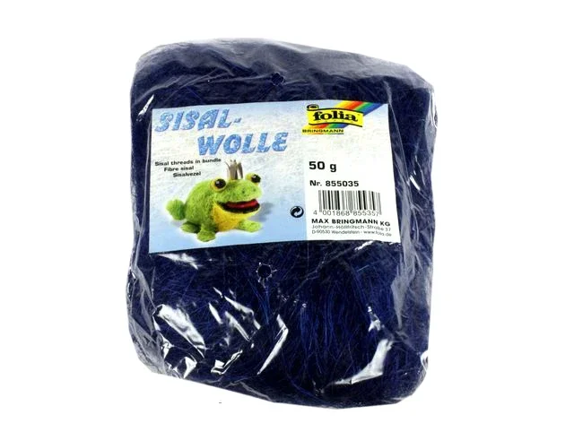 Nejlepší Volba Sisalové vlákno 50 g - barva modrá