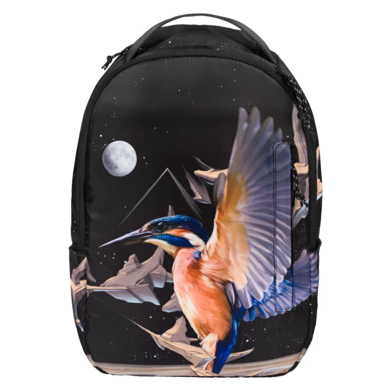 BAAGL Studentský batoh eARTh - Kingfisher by Caer8th Kup Teď