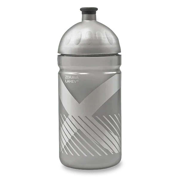 Autentický Zdravá lahev 0,5 l - SPORT XO - stříbrná