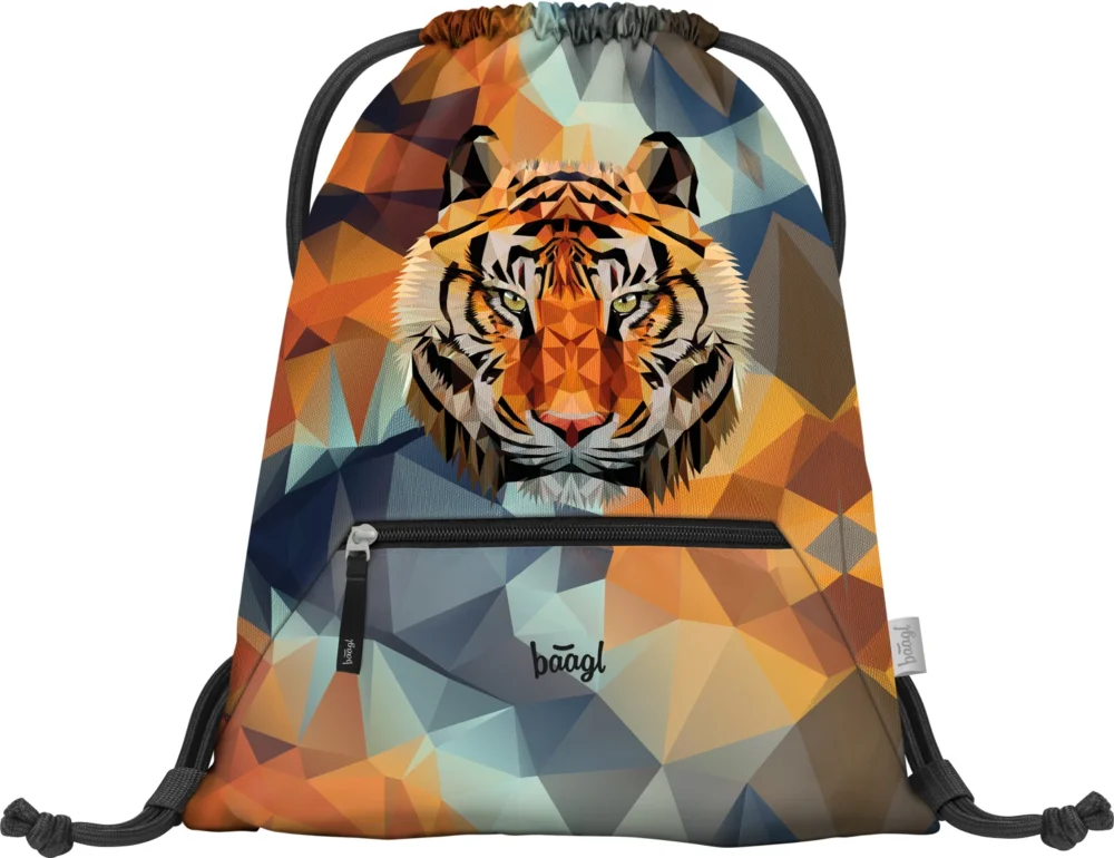 Dokud Zásoby Vydrží BAAGL Školní sáček Tiger