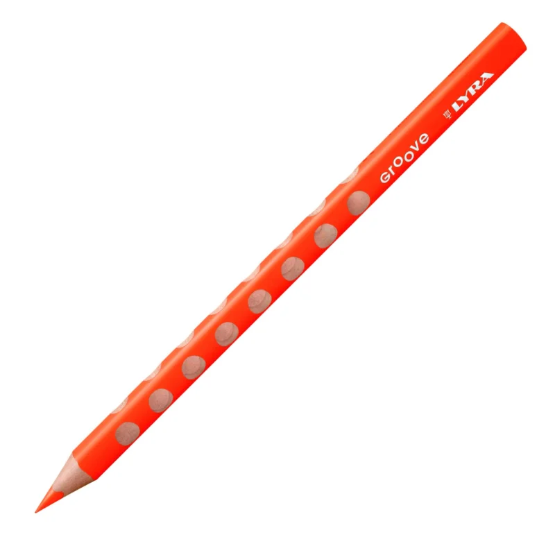 Tovární Cena Pastelka Lyra GROOVE JUMBO, trojhranná - oranžová