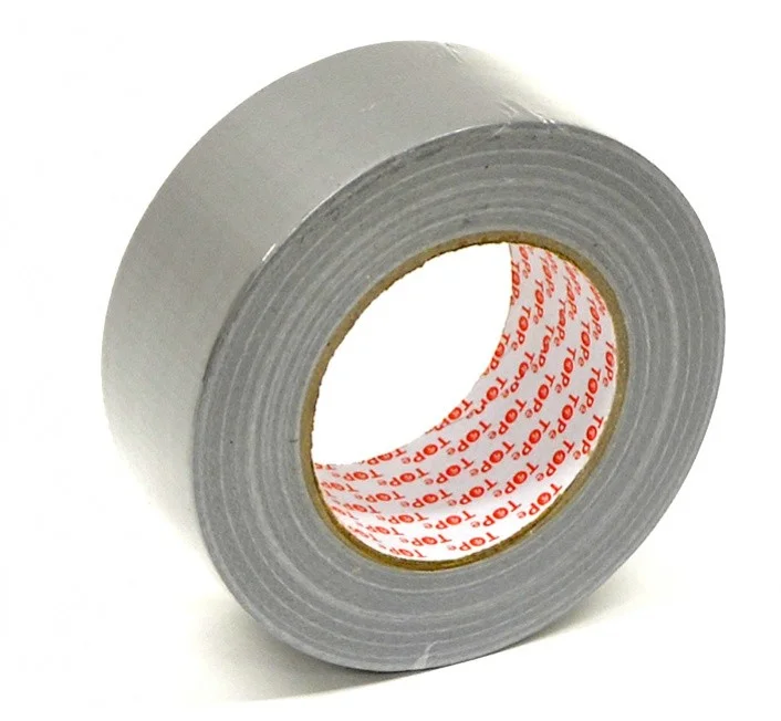 Zpevňovací textilní lepící páska Duct-Tape - 50 mm x 50 m, stříbrná Zlevněný