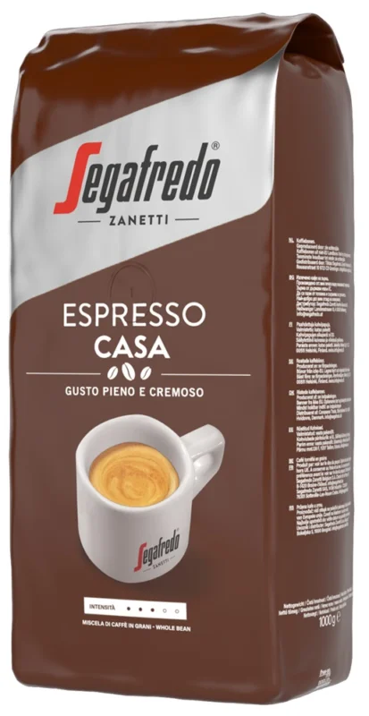 Zrnková káva Segafredo Espresso Casa - 1 kg Dokud Zásoby Vydrží