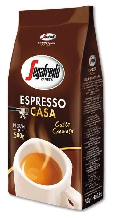 Zrnková káva Segafredo Espresso Casa - 500 g Jen Po Omezenou Doba