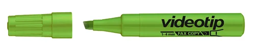 Zvýrazňovač Videotip - klínový hrot, 1-4 mm, zelený Poslední Šance