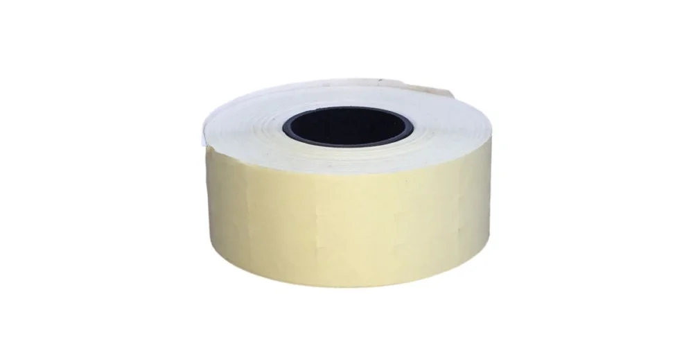 Samolepicí cenové etikety, 25 x 16 mm, CX-Contact obdélník, 1125 etiket na kotouči Tovární Cena