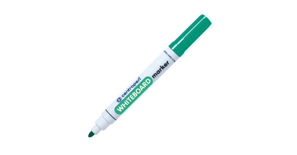 Poslední Šance Fix (popisovač) Centropen 8559 na bílé tabule, šíře stopy 2,5 mm, zelený