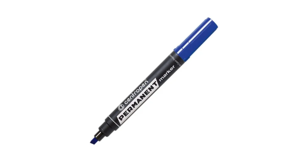 Permanentní fix (popisovač) Centropen 8576, šíře stopy 1 - 4,5 mm, modrý Must-Have