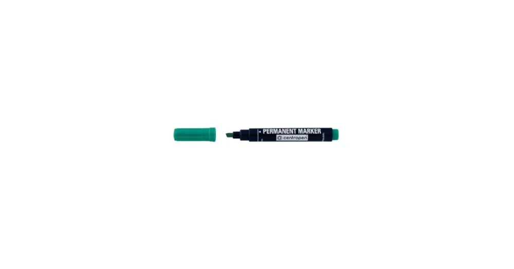 Aktuální Permanentní fix (popisovač) Centropen 8576, šíře stopy 1 - 4,5 mm, zelený