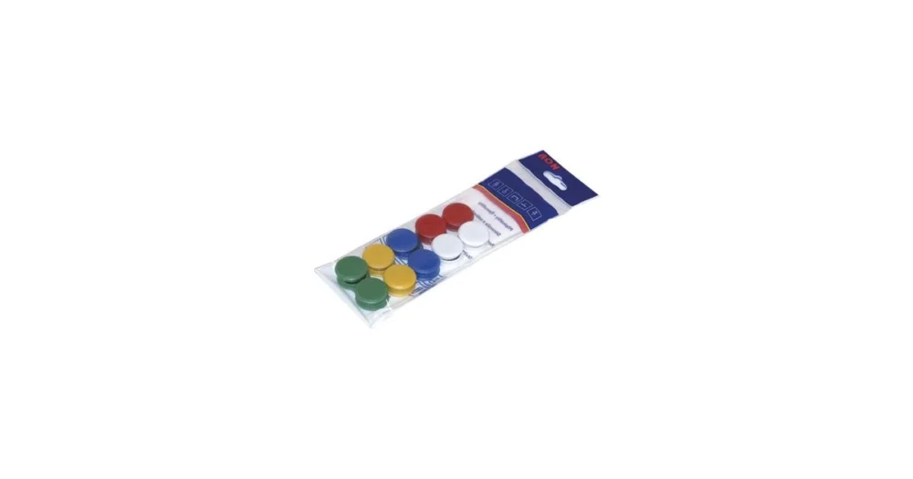Magnety barevné kulaté průměr 24 mm, 20 ks Cenově Výhodný