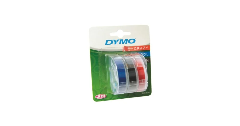 Náhradní pásky Dymo Omega 3D, černá, modrá, červená, 3 ks, S0847750 Novinka