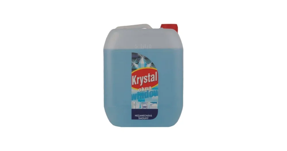 Vrácení Zdarma Krystal čistící prostředek na okna, 5000 ml