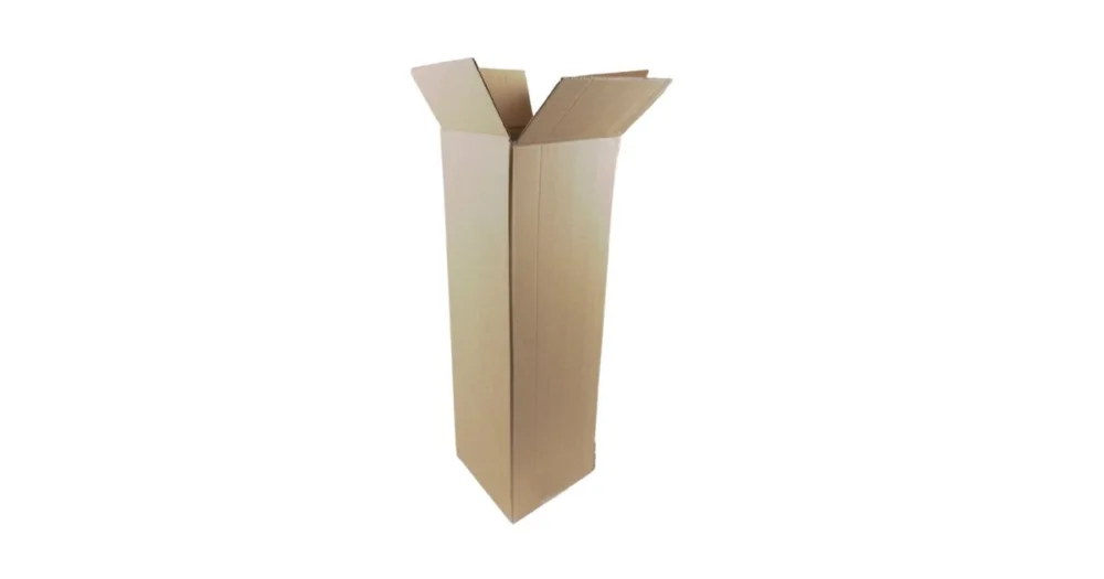 Kartonová krabice podlouhlá, 3vrstvá, délka 180 mm, šířka 180 mm, výška 600 mm Ihned K Objednání
