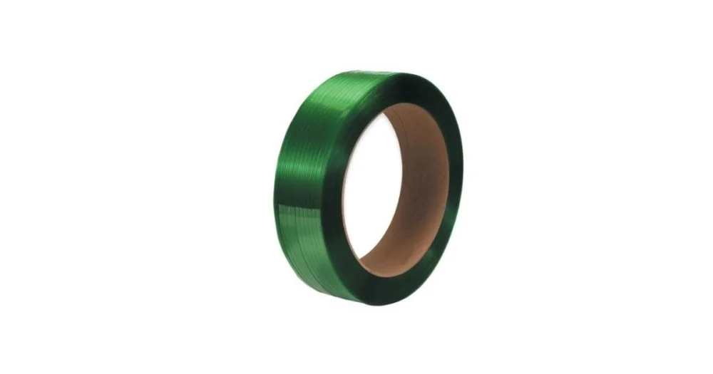 Vázací páska PET, 16x1,0 mm, návin 1300 m, zelená Sezónní Sleva