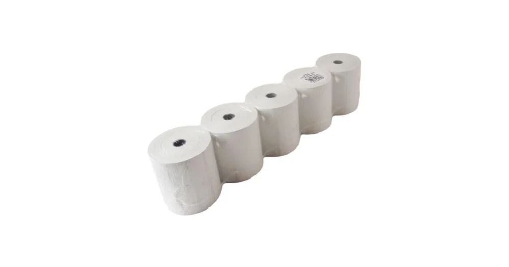 Vrácení Zdarma Pokladní kotouček TERMO, šíře 80 mm, průměr 80 mm, dutinka 12 mm, 80 m, bílé