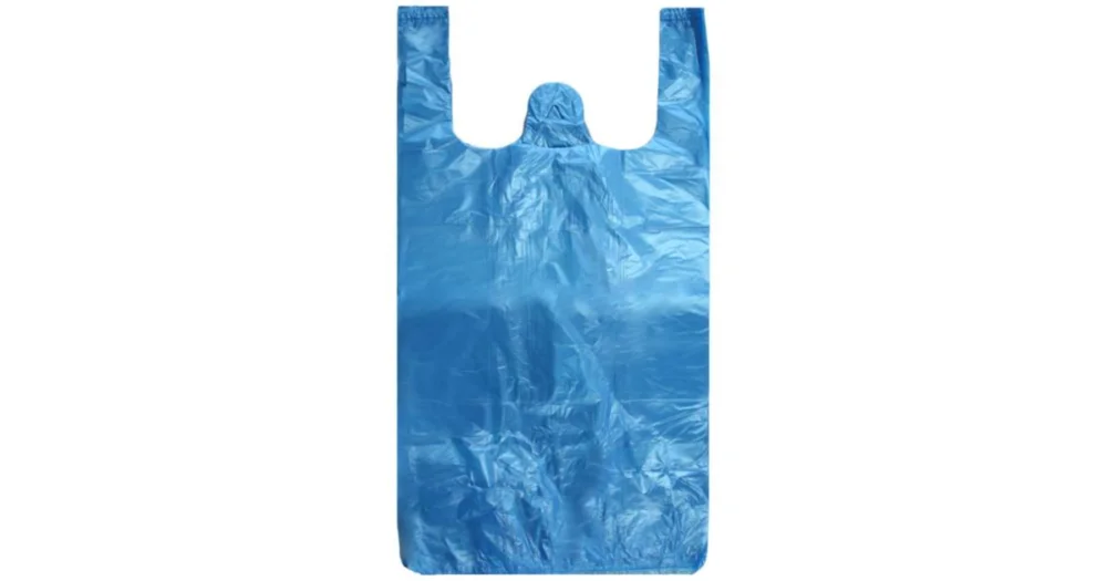 Expresní Doručení Mikrotenová taška, nosnost 15 kg, délka 70 cm, šířka 35 cm, záložka 21 cm, modrá, 100 ks