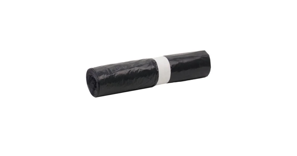 Originální Pytel na odpadky LDPE, tloušťka 40 µm, objem 120 l, délka 110 cm, šířka 70 cm, černý, 25 ks
